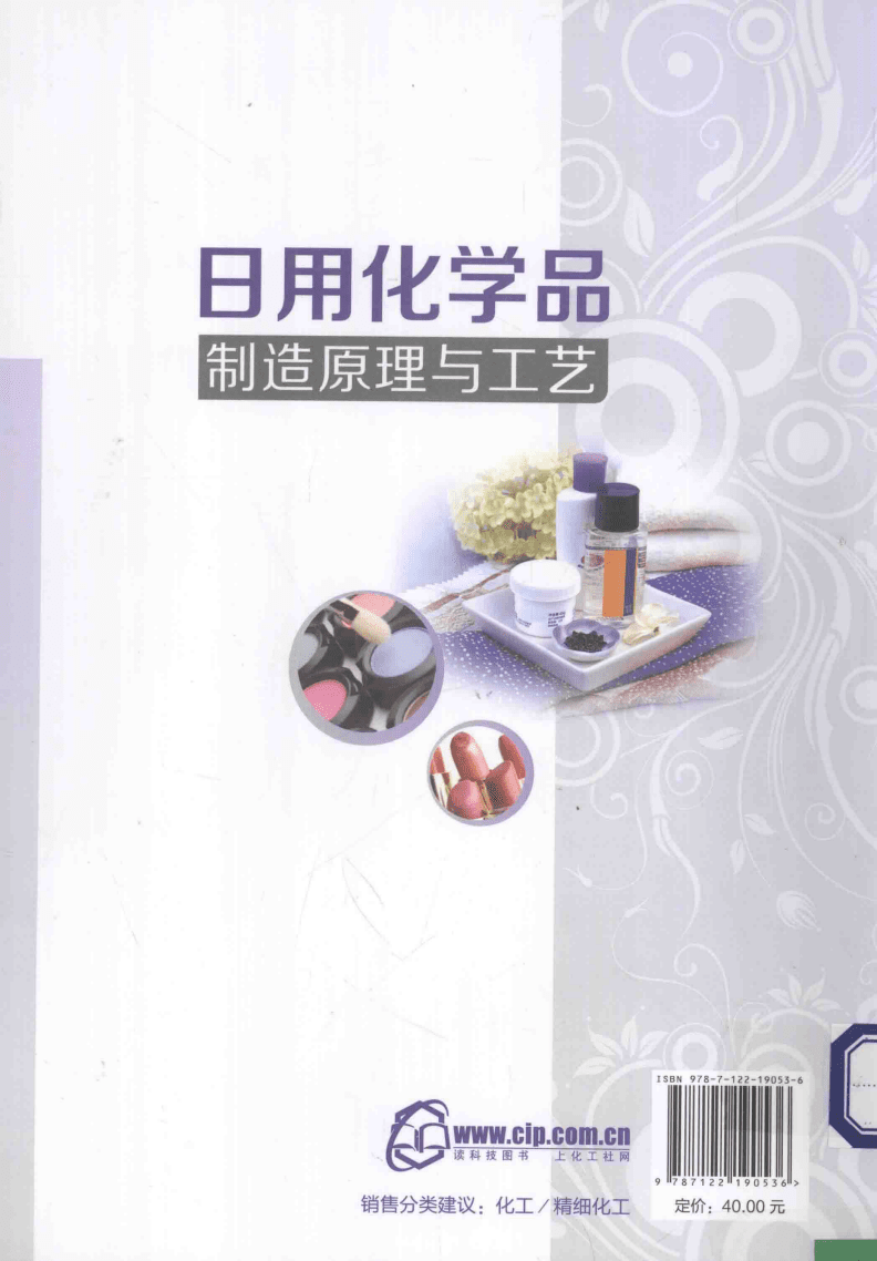 日用化学品制造原理与工艺 [龚盛昭,陈庆生 主编] 2014年.pdf